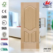 JHK-S02 Perfect Design Groove Pit Saudi Arabia Engineering Oak Molded Door Skin
